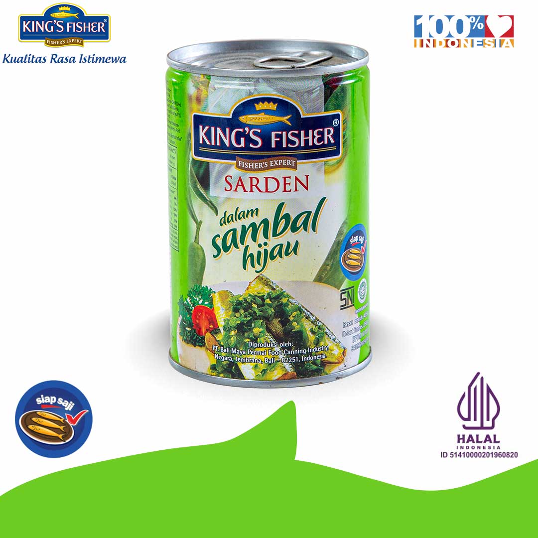 King's Fisher Sarden Sambal Hijau