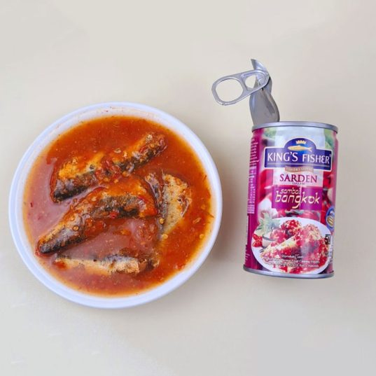 Menu sarden sambal bangkok